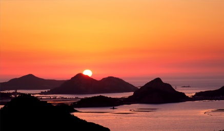 올레트레킹 - 선유도 12Km 비경 트레킹코스 3 선유도 노을