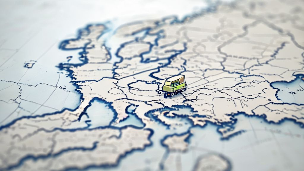 캠핑카렌트 유럽여행 - 4배 돈 아끼는 꿀팁 대방출! 2 여행지도 캠핑카